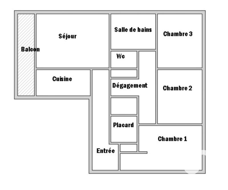 Appartement - 84 m² - 4 pièces