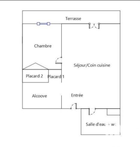 Appartement - 28 m² - 2 pièces