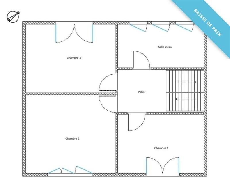 Maison - 104 m² - 5 pièces