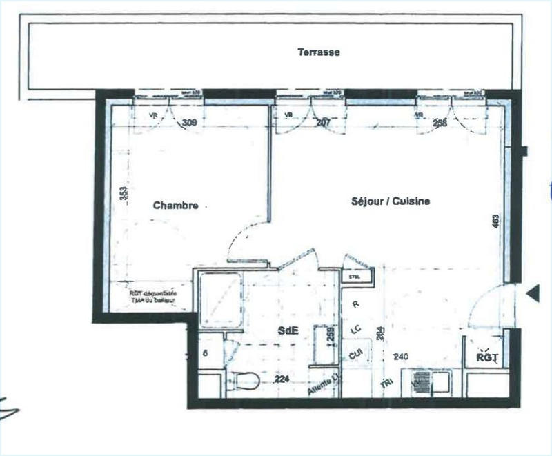 Appartement - 41 m² - 2 pièces