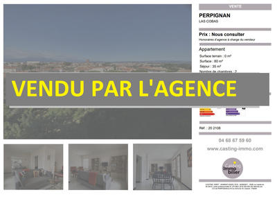 Appartement - 80 m² - 3 pièces