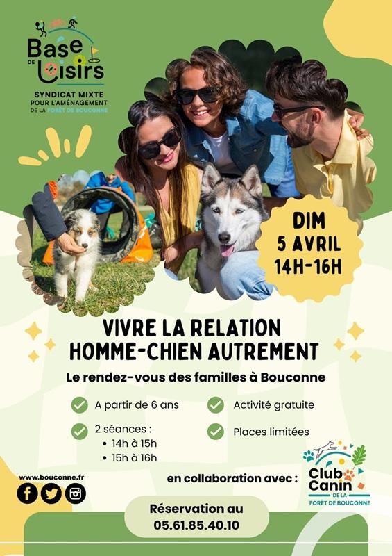 Atelier Relation Homme-Chien : Base de Loisirs de Bouconne