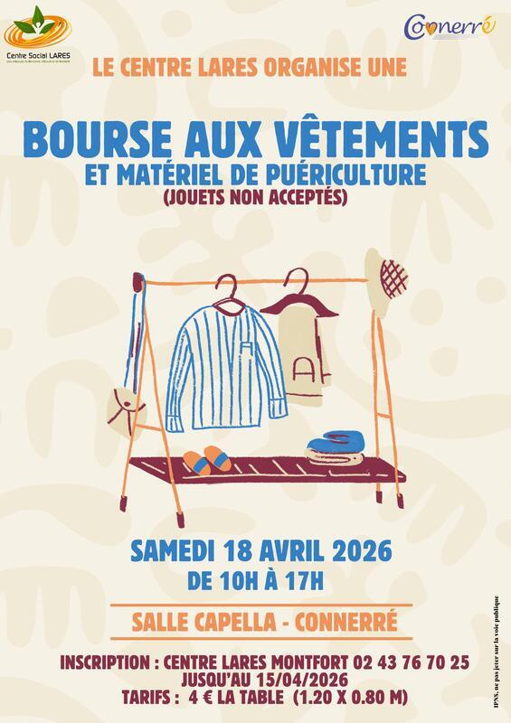 Bourse aux vêtements et puériculture