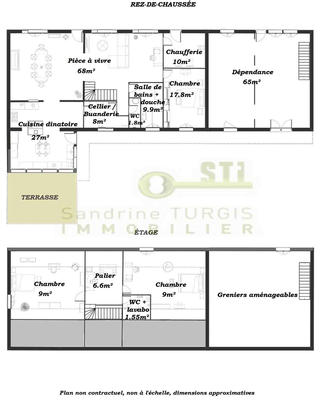 Maison - 160 m² - 5 pièces