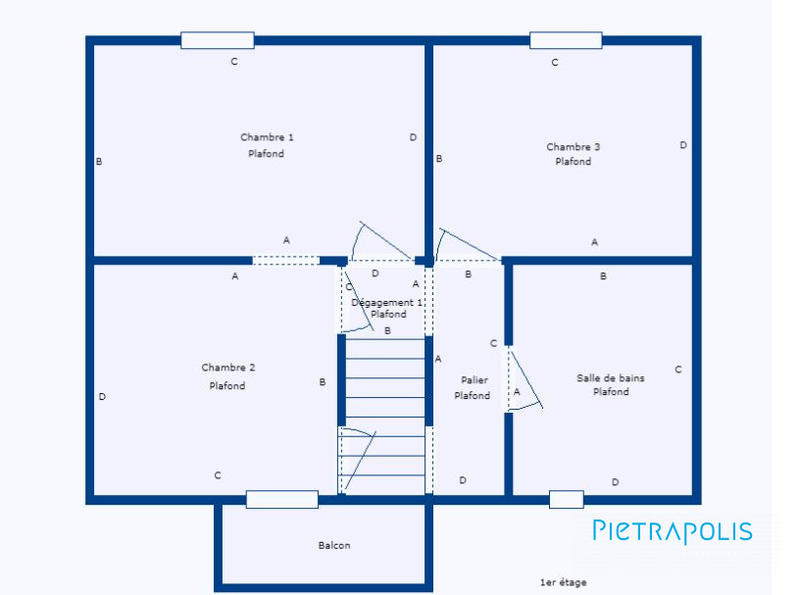 Maison - 99 m² - 5 pièces