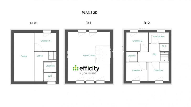 Maison - 105 m² - 6 pièces