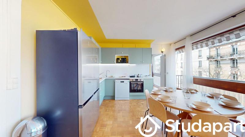 Chambre - 9 m² - 1 pièce