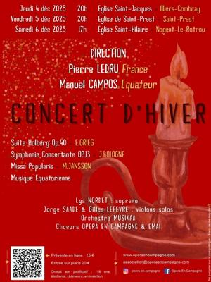 Concert d'hiver par Opéra en Campagne