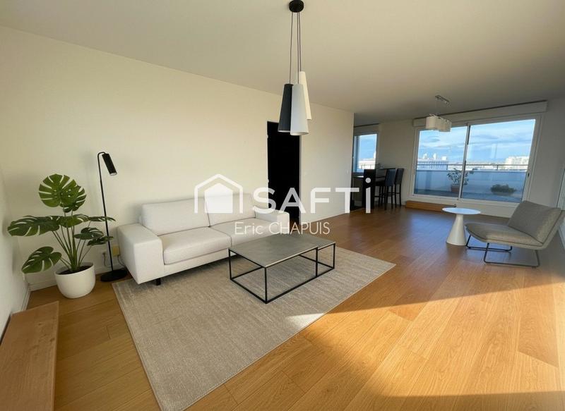 Appartement - 76 m² - 3 pièces