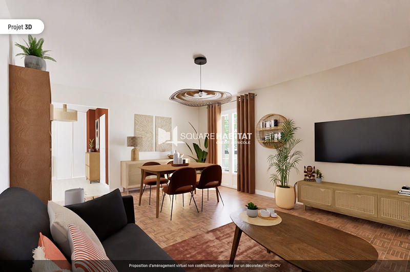 Appartement - 84 m² - 4 pièces