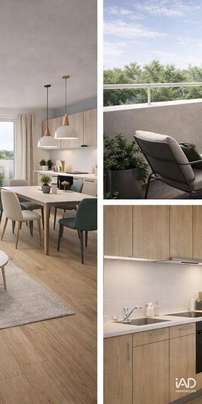 Appartement - 62 m² - 3 pièces