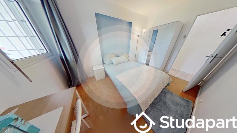 Chambre - 9 m² - 1 pièce