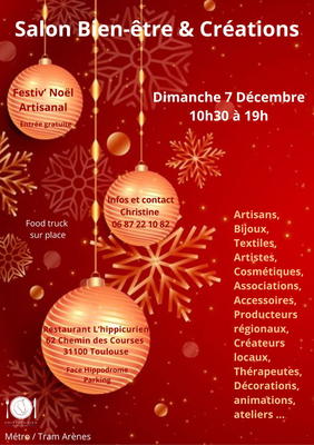 Salon bien-être et créations - Festiv' Noël 2025