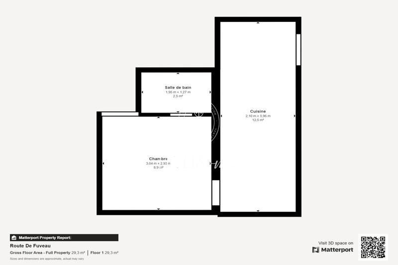 Appartement - 24 m² - 2 pièces