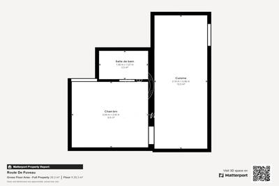 Appartement - 24 m² - 2 pièces