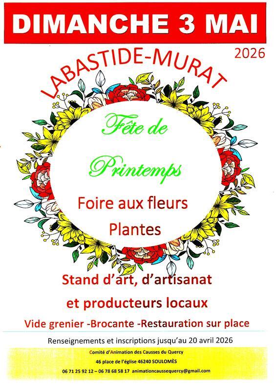 Vide grenier - fête de printemps