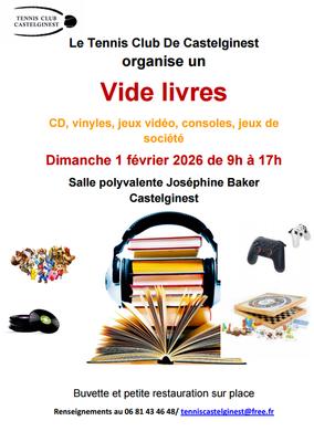 Vide livres du tc castelginest
