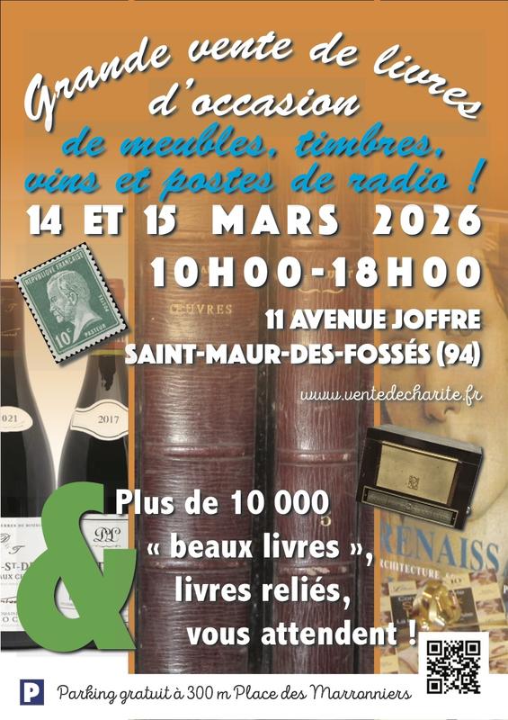 Grande vente de livres anciens, beaux livres, meubles, postes de radio, Tsf, vins et timbres