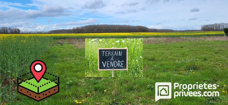 Terrain constructible - 2 400 m²