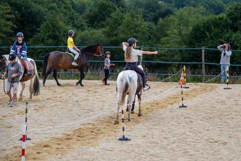 Stage tir à l'arc à cheval