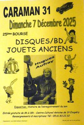 25ème bourse aux disques, bd et jouets