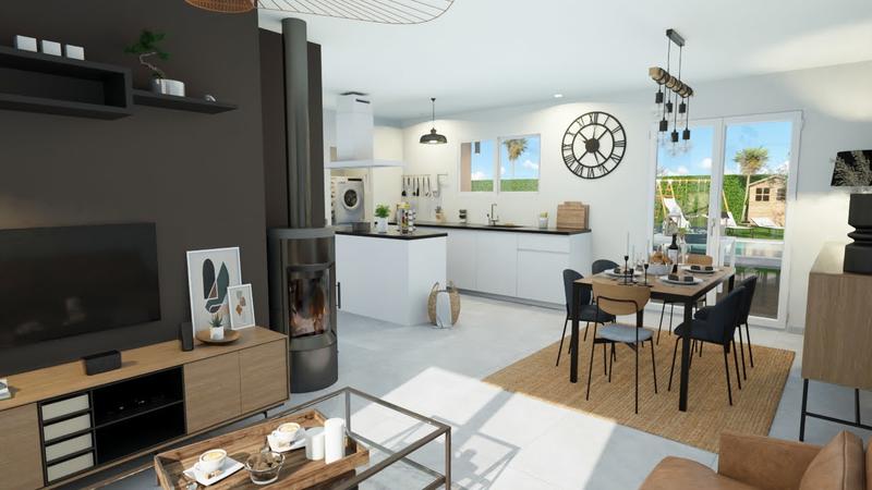 Maison - 89 m² - 3 pièces