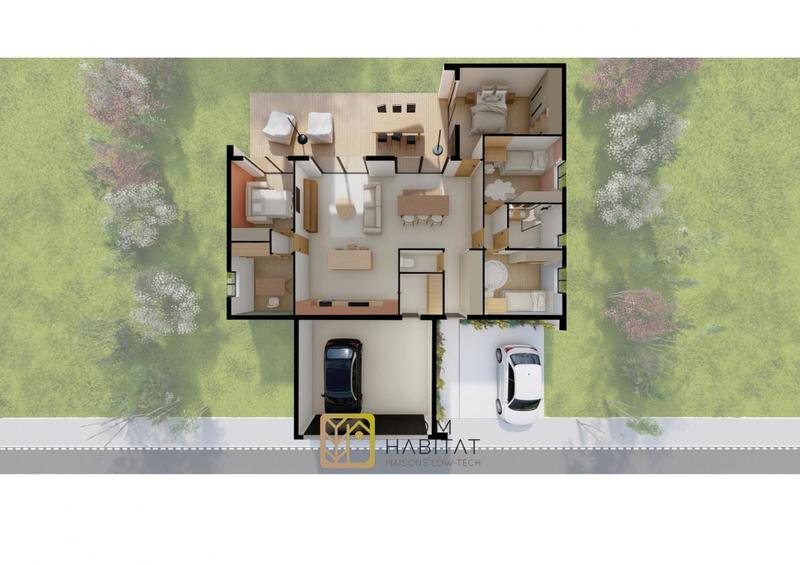 Maison - 120 m² - 6 pièces