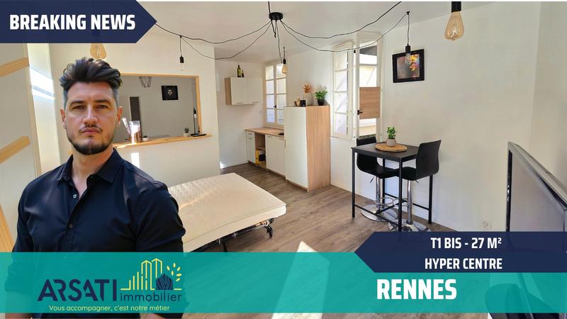 Appartement - 26 m² - 1 pièce