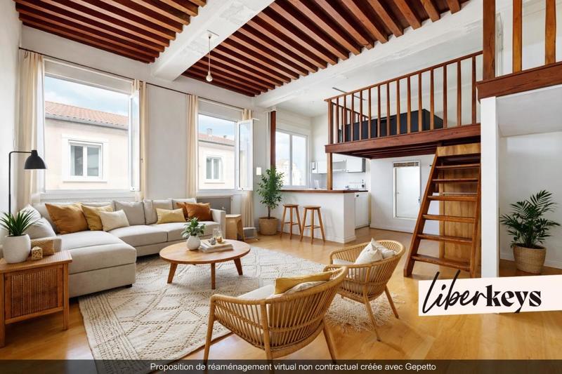 Appartement - 59 m² - 2 pièces