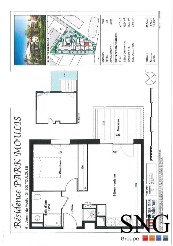 Appartement - 32 m² - 2 pièces