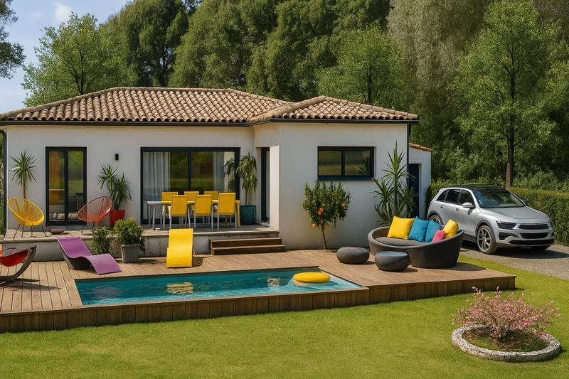 Maison - 90 m² - 4 pièces