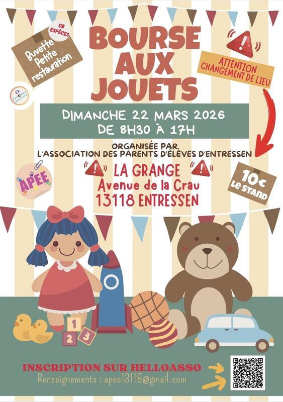 Bourse aux jouets - puériculture