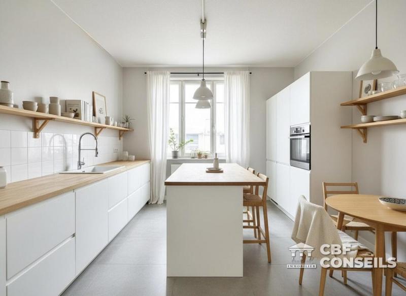 Appartement - 90 m² - 5 pièces