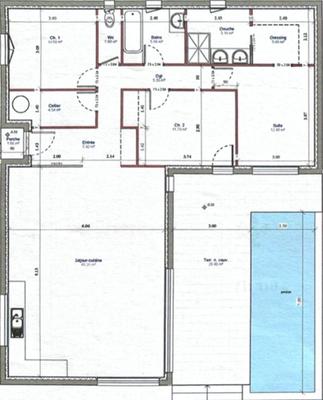 Villa - 117 m² - 4 pièces