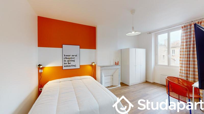 Chambre - 10 m² - 1 pièce