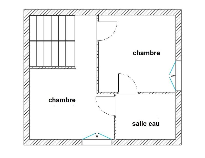 Maison de village - 89 m² - 4 pièces