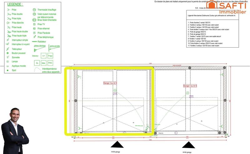 Appartement - 63 m² - 3 pièces