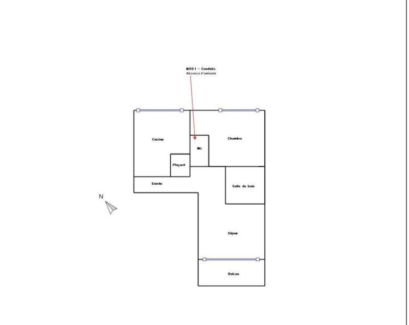 Appartement - 47 m² - 2 pièces