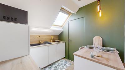 Studio - 18 m² - 2 pièces