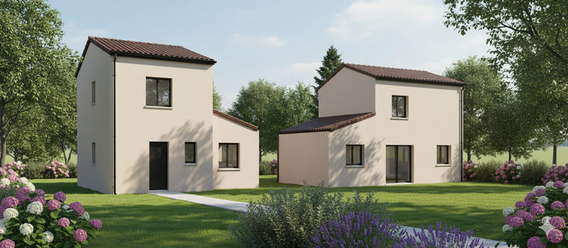 Maison - 80 m² - 4 pièces