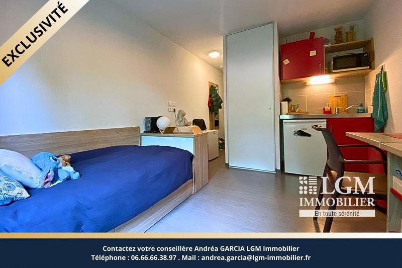 Studio - 19 m² - 1 pièce