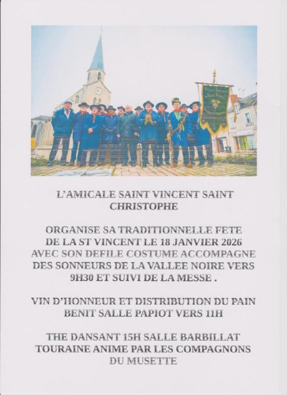 Défilé de la Saint-Vincent &amp; thé dansant