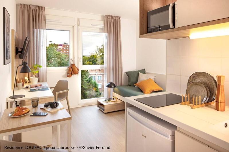 Studio - 18 m² - 1 pièce