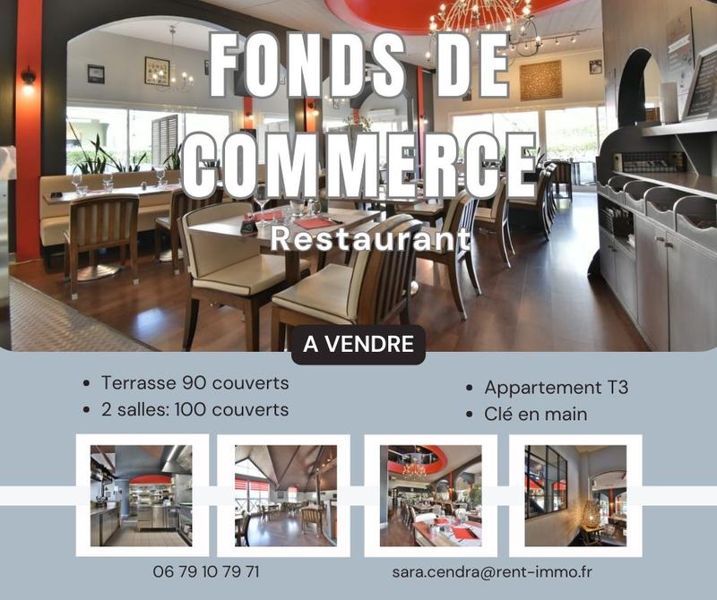 Fonds de commerce - Hôtellerie / Restauration - 374 m²