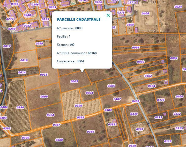 Terrain agricole - 3 604 m²