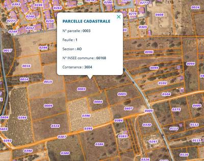 Terrain agricole - 3 604 m²