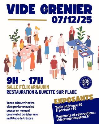 Vide greniers du saint paul sport football