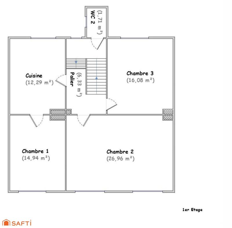 Maison - 157 m² - 6 pièces