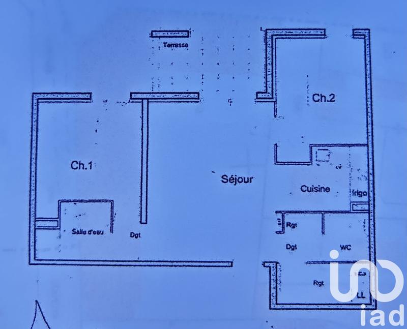 Appartement - 63 m² - 3 pièces