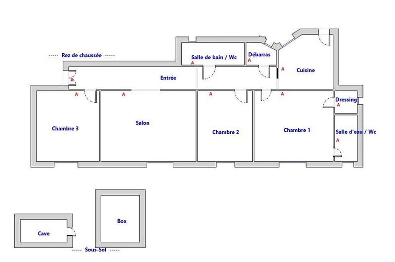 Appartement - 137 m² - 4 pièces